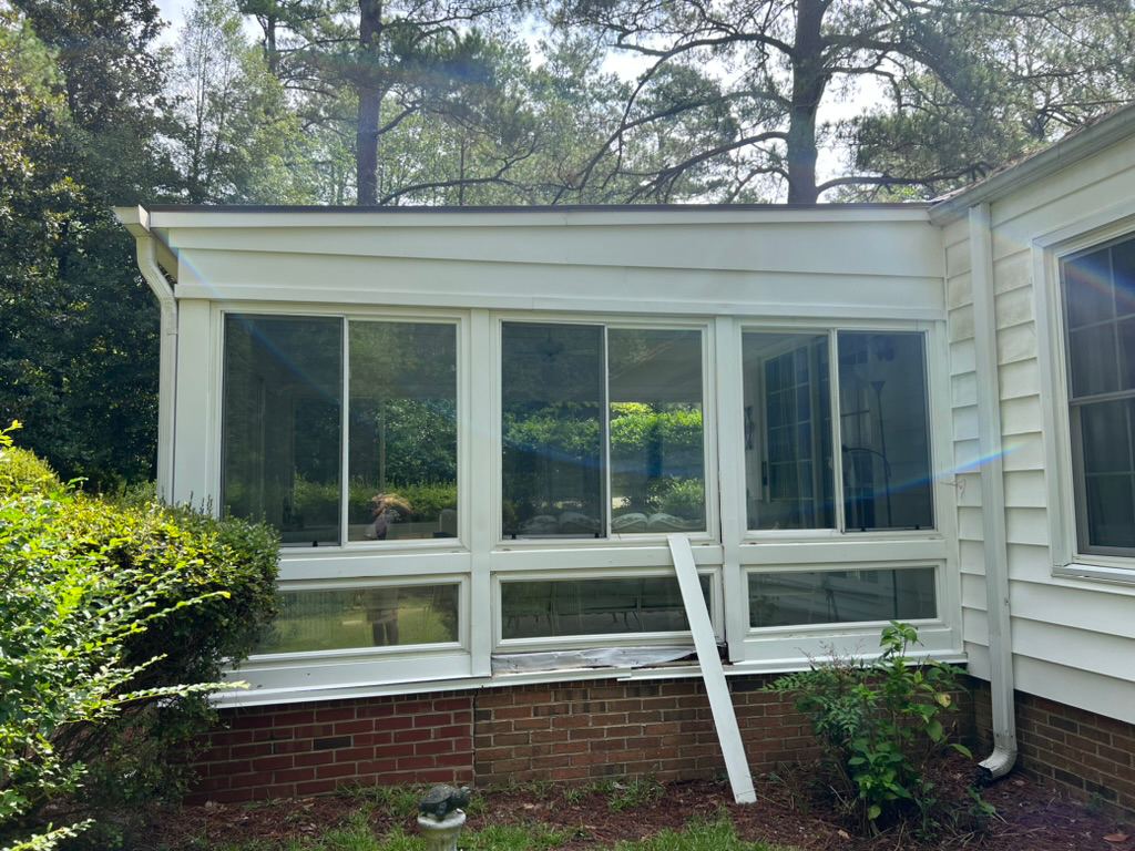 Sunroom Water Damage Repair